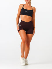 V-Scrunch Seamless Shorts#colour_cocoa