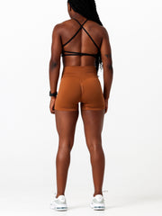 V-Scrunch Seamless Shorts#colour_bronze