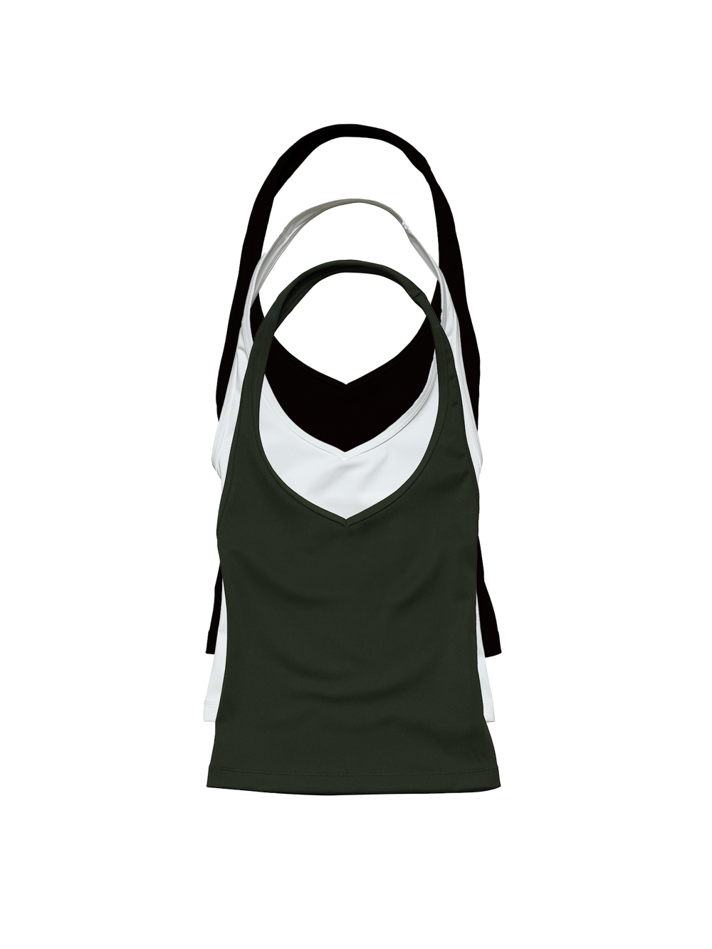 Base Halter Tank 3-Pack Ivy Multi