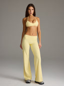 FLX Wide Leg Bottoms Vanilla