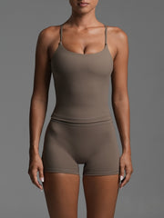 Base Scoop Tank Mocha