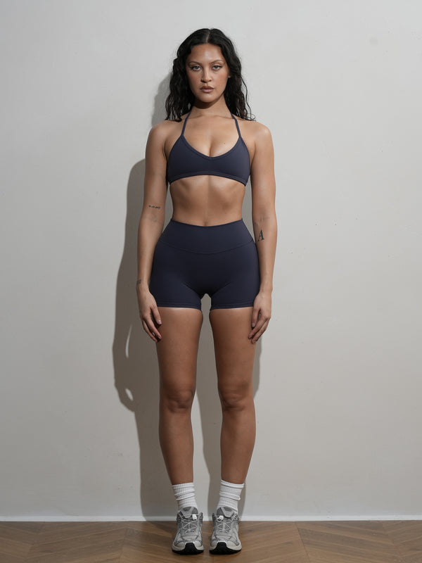 FLX Subtle Scrunch Shorts 4" Stellar