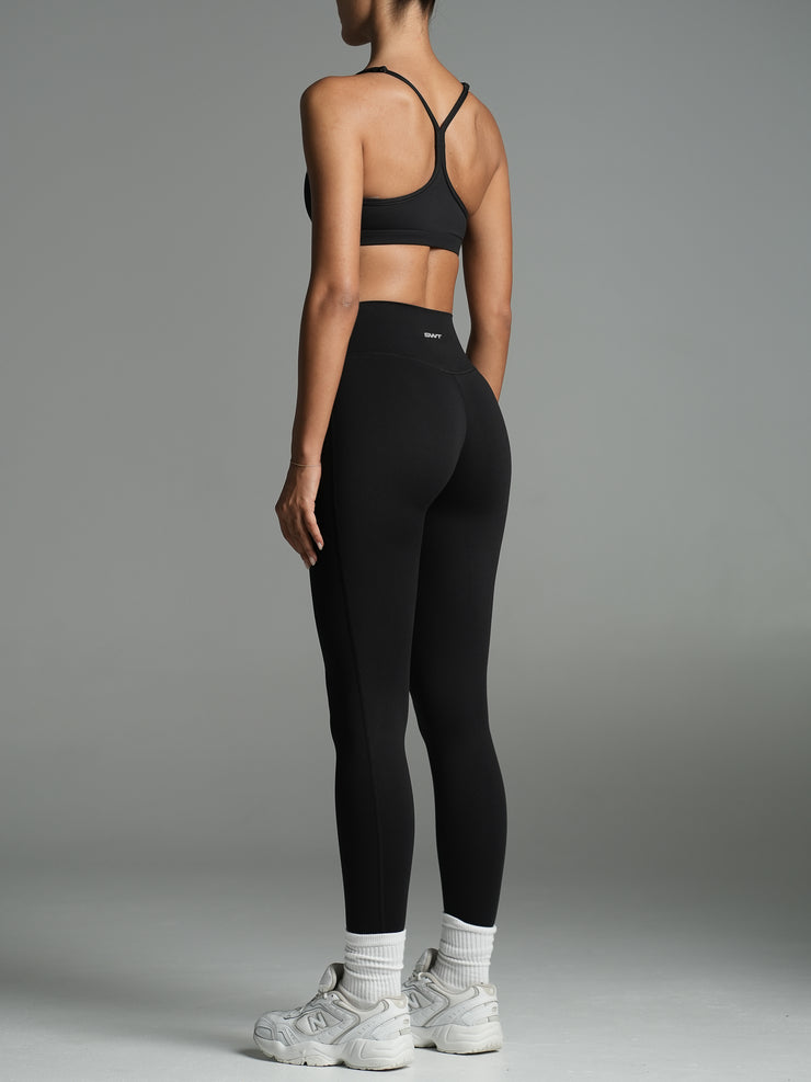 Base Essential Leggings Full Length Obsidian