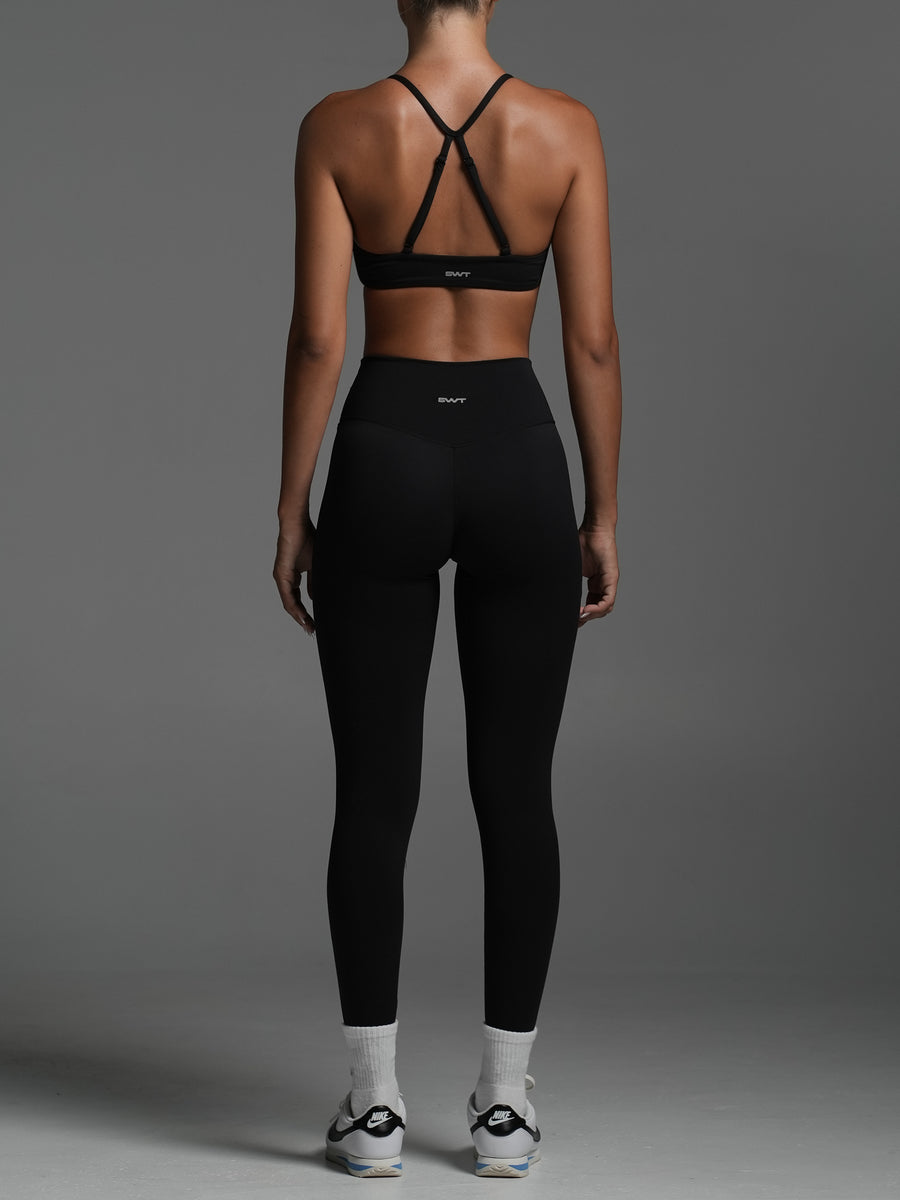 Base Ruche Leggings Obsidian