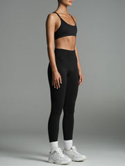 Base Essential Leggings Full Length Obsidian