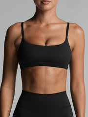 Base Scoop Bra Obsidian