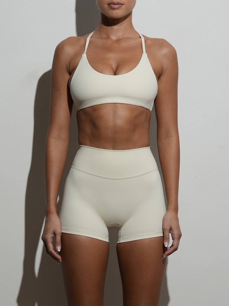 FLX Shorts 4" Off White