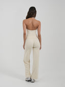 FLX Halter Cami Off White