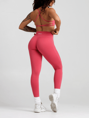 Base Scrunch Leggings | Full Length#colour_petal