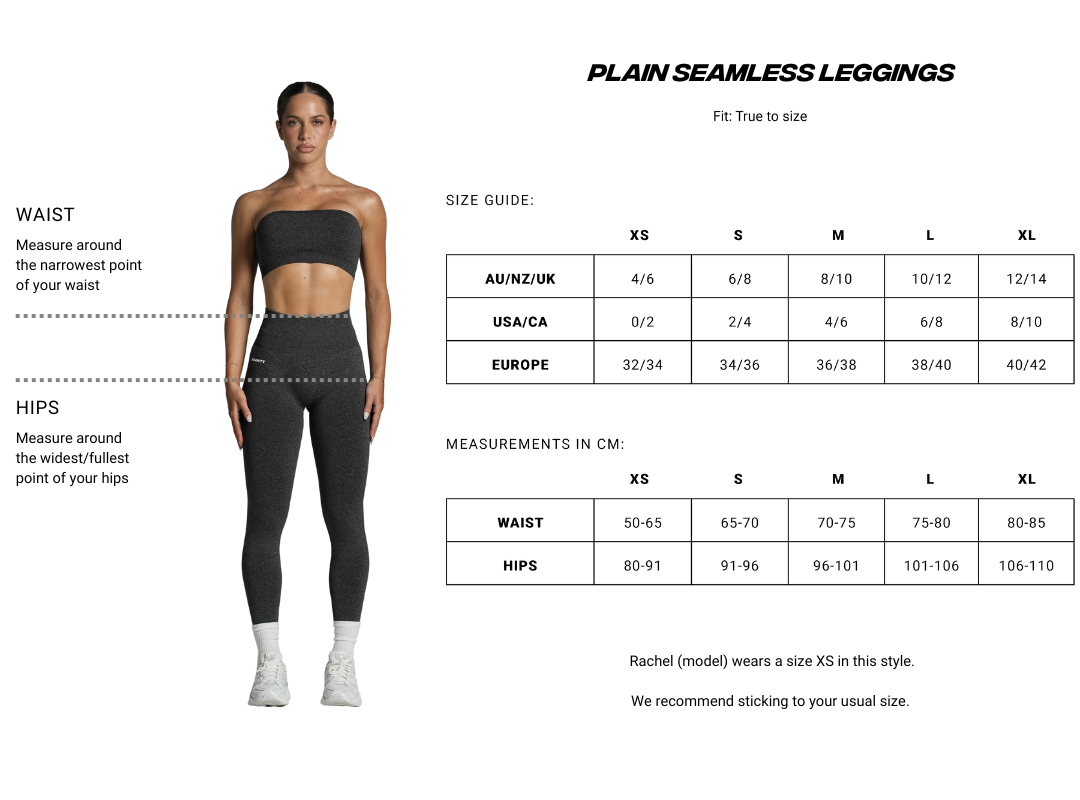 Plain Seamless Leggings