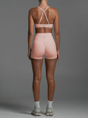 Base 4" Scrunch Shorts Ribbon