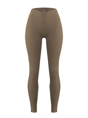 Base Ruche Leggings Mocha