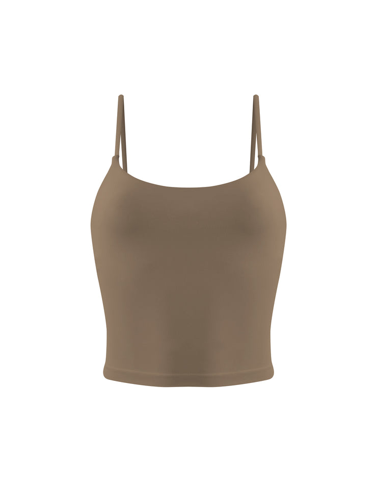 Base Scoop Tank Mocha