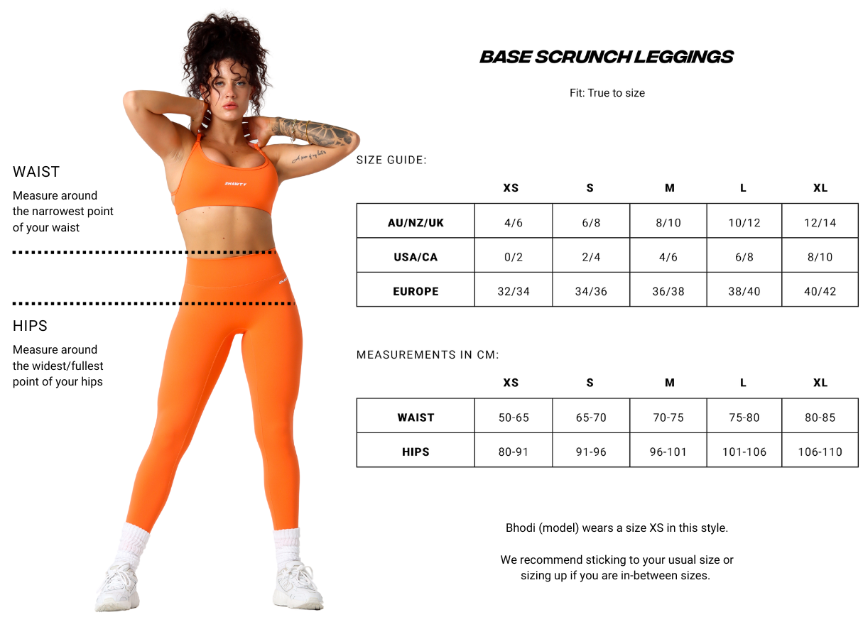 Base Scrunch Leggings | Full Length#colour_candy