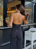 FLX Halter Cami Black