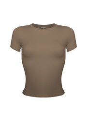 Base Shape Tee Mocha