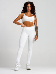 Base Scrunch Leggings | Full Length#colour_white