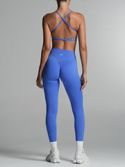 Base Scrunch Leggings | Full Length Cobalt