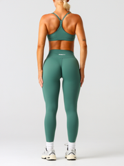 Base Essential Full Length Leggings#colour_deep-jade