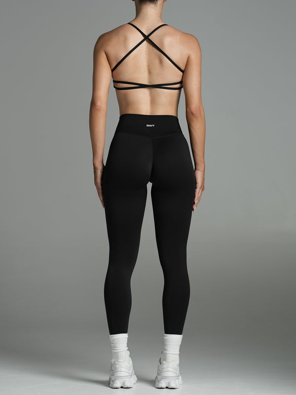 Base Scrunch Leggings | Full Length Obsidian