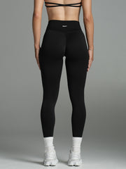 Base Scrunch Leggings | Full Length Obsidian